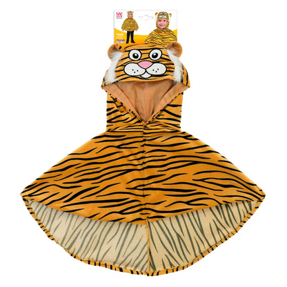 "TIGER AUS PLÜSCH" (Poncho mit Kapuze) – Ansicht 5