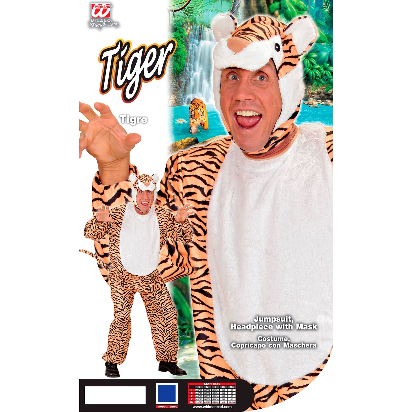 "TIGER" (Kostüm, Kopfbedeckung) – Ansicht 5
