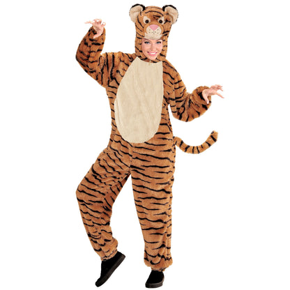 "TIGER SOFT PLÜSCHKOSTÜM" (Overall mit Kapuze und Maske) – Ansicht 3