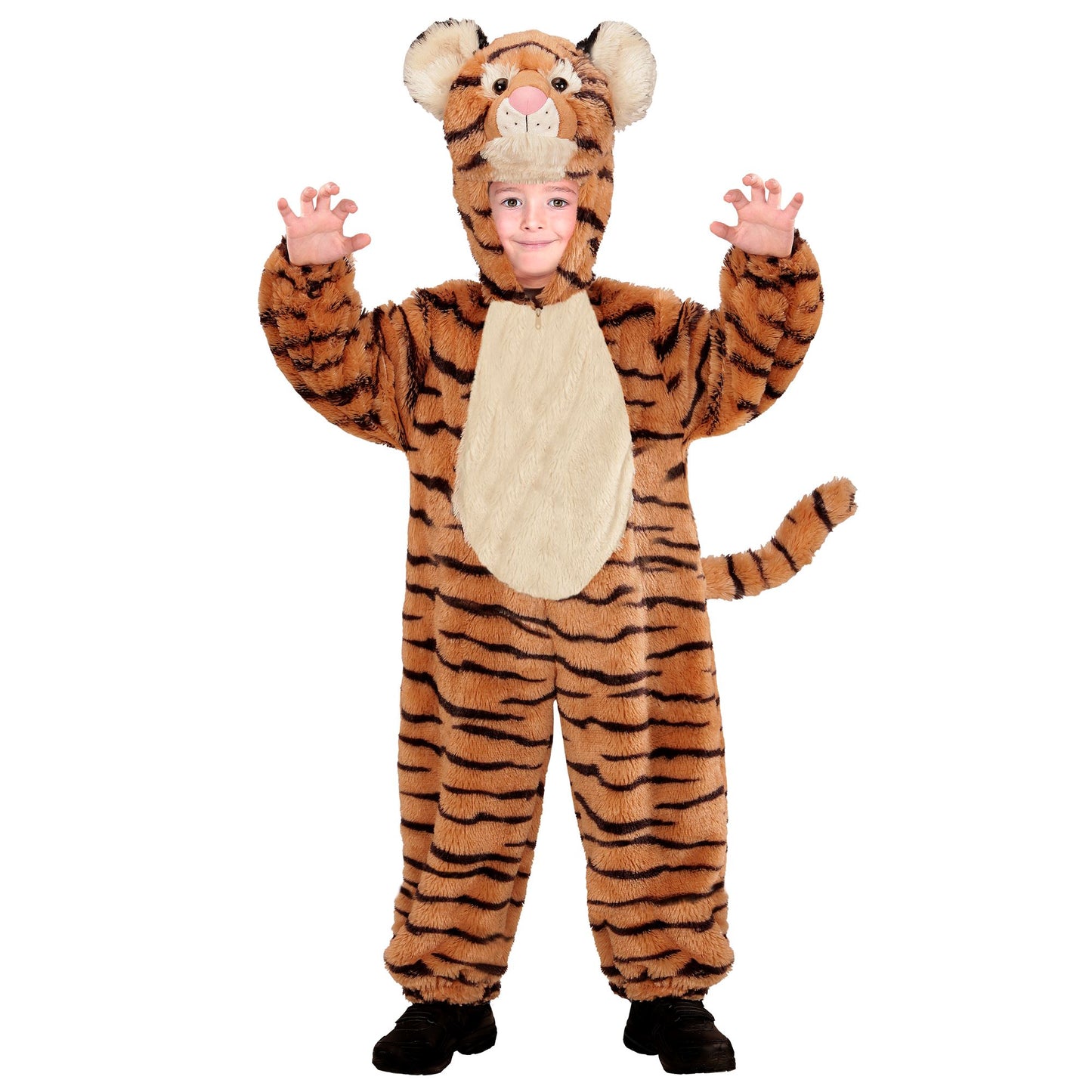 "TIGER SOFT PLÜSCHKOSTÜM" (Overall mit Kapuzeund Maske) – Ansicht 3