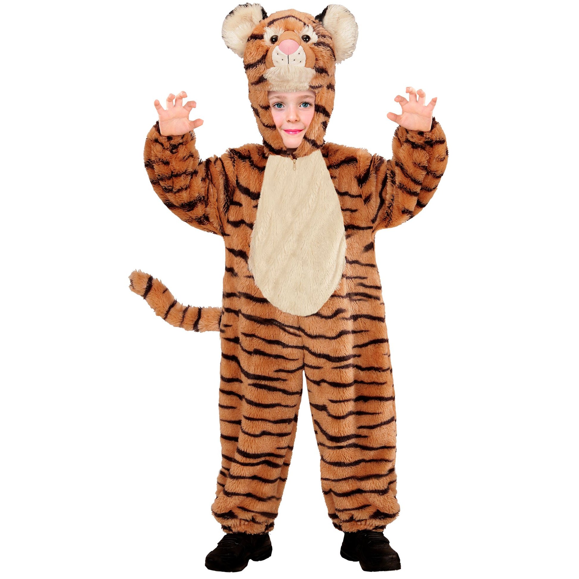 "TIGER SOFT PLÜSCHKOSTÜM" (Overall mit Kapuzeund Maske) – Ansicht 4
