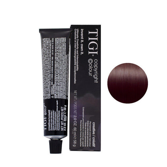 Tigi Tigi, Colour Creative, Permanente Haarfarbe, 4/2 Medium Brown Violet, 60 ml Regular