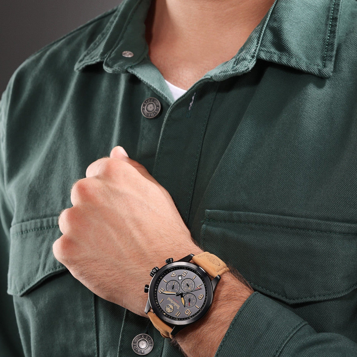 TIMBERLAND ASHMONT TDWGF0009701 Chronograph Armbanduhr 46 mm ansicht-5