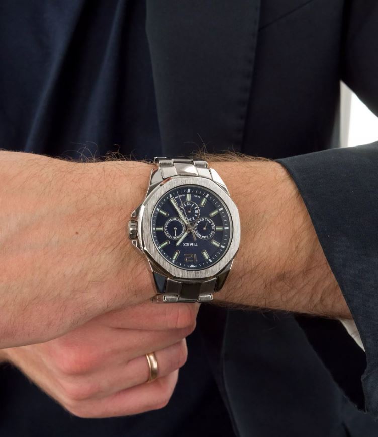 TIMEX ESSEX AVENUE TW2V43300 Day - Date - 24H - Armbanduhr 44 mm ansicht-2