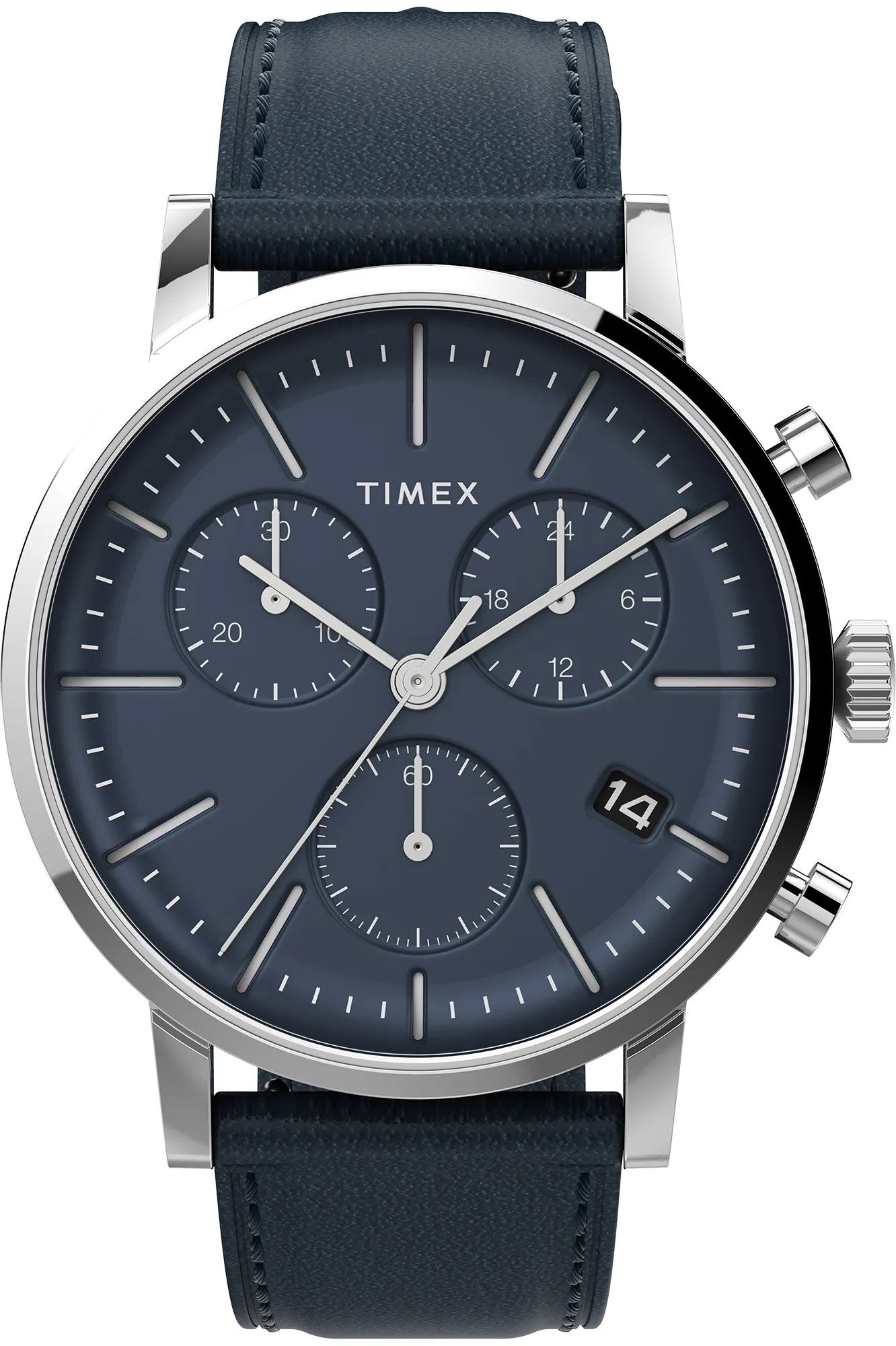 TIMEX TW2V36800 Chronograph Armbanduhr 40 mm Silber