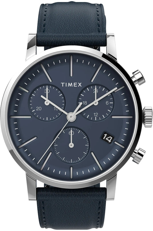 TIMEX TW2V36800 Chronograph Armbanduhr 40 mm Silber