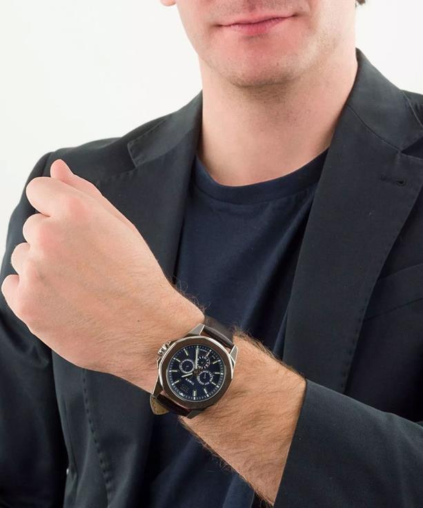TIMEX TW2V43200 Day - Date - 24H - Material: Silver 925° - Armbanduhr 44 mm Silber ansicht-2