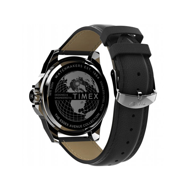 TIMEX TW2V43200 Day - Date - 24H - Material: Silver 925° - Armbanduhr 44 mm Silber ansicht-3