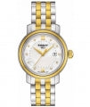 TISSOT BRIDGEPORT T0970102211600 Date Armbanduhr 29 mm Gold ansicht-3