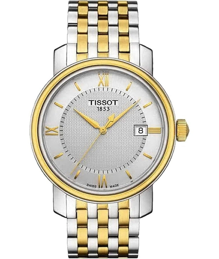 TISSOT BRIDGEPORT T0974102203800 Date - Armbanduhr 40 mm Gold