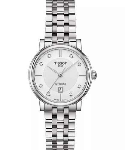 TISSOT CARSON AUTOMATIC T1222071103600 Date Armbanduhr 30 mm ansicht-3