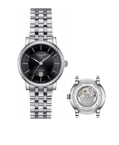 TISSOT CARSON AUTOMATIC T1222071105100 Date Armbanduhr 30 mm