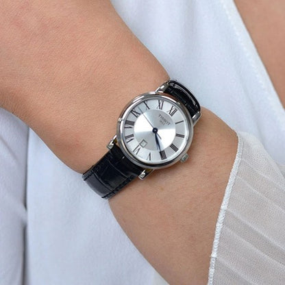 TISSOT CARSON AUTOMATIC T1222071603300 Date Armbanduhr 30 mm ansicht-2