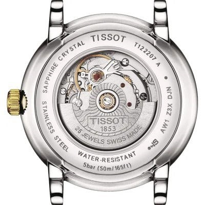 TISSOT CARSON AUTOMATIC T1222072203100 Date - Armbanduhr 30 mm Gold ansicht-2