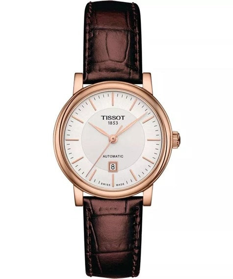 TISSOT CARSON AUTOMATIC T1222073603100 Date - Armbanduhr 30 mm Gold