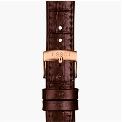 TISSOT CARSON AUTOMATIC T1222073603100 Date Armbanduhr 30 mm Gold