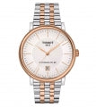 TISSOT CARSON AUTOMATIC T1224072203101 Date Armbanduhr 40 mm Gold ansicht-3