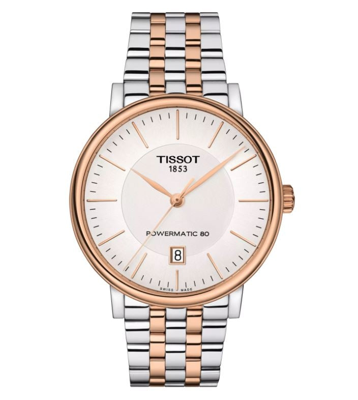 TISSOT CARSON AUTOMATIC T1224072203101 Date - Armbanduhr 40 mm Gold