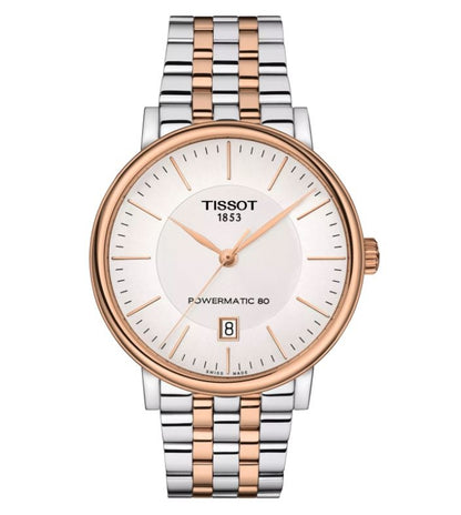 TISSOT CARSON AUTOMATIC T1224072203101 Date Armbanduhr 40 mm Gold