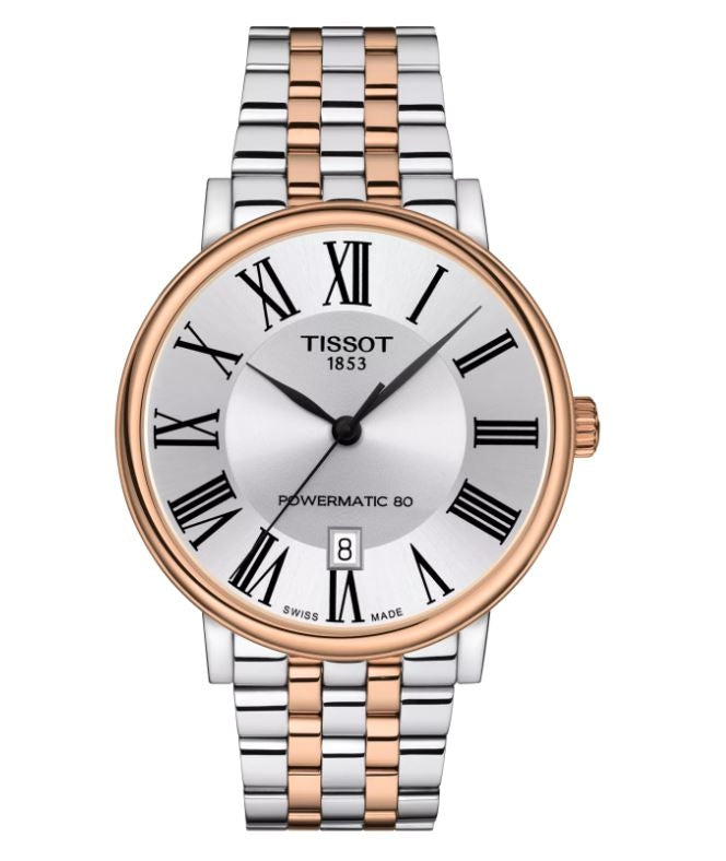 TISSOT CARSON AUTOMATIC T1224072203300 Date - Armbanduhr 40 mm Gold