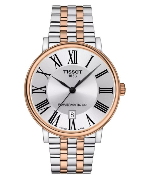 TISSOT CARSON AUTOMATIC T1224072203300 Date - Armbanduhr 40 mm Gold
