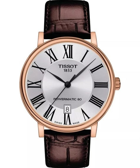 TISSOT CARSON AUTOMATIC T1224073603300 Date - Armbanduhr 40 mm Gold