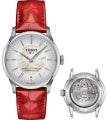 TISSOT CHEMIN DES TOURELLES POWERMATIC 80 T1392071611100 Date Armbanduhr 34 mm ansicht-3