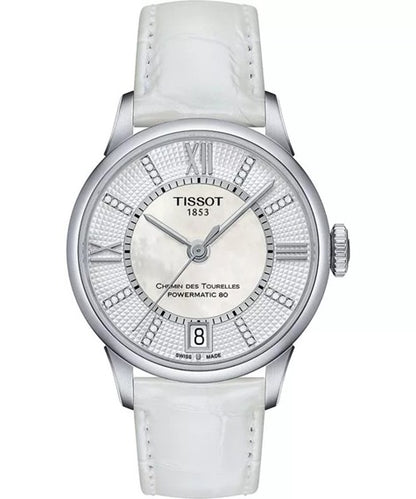 TISSOT CHEMIN DES TOURELLES T0992071611600 Date Armbanduhr 32 mm ansicht-3