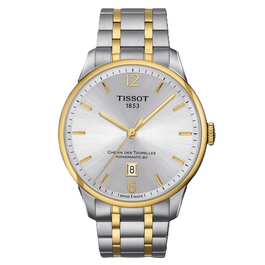 TISSOT CHEMIN DES TOURELLES T0994072203700 Date - Armbanduhr 42 mm Gold