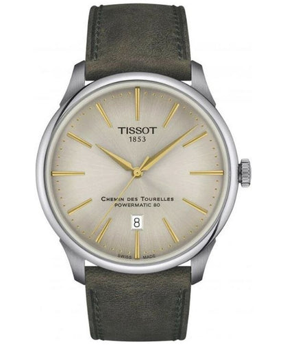 TISSOT CHEMIN DES TOURELLES T1394071626100 Date Armbanduhr 42 mm