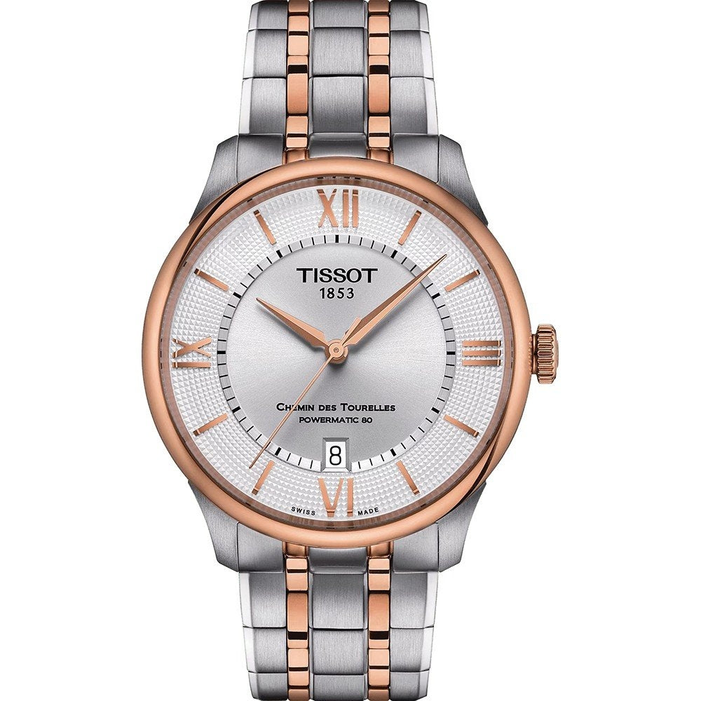 TISSOT CHEMIN DES TOURELLES T1398072203800 Date - Armbanduhr 39 mm