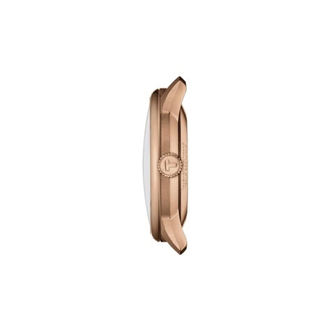 TISSOT CHEMIN DES TOURELLES T1398073603100 Date - Armbanduhr 39 mm Gold ansicht-2