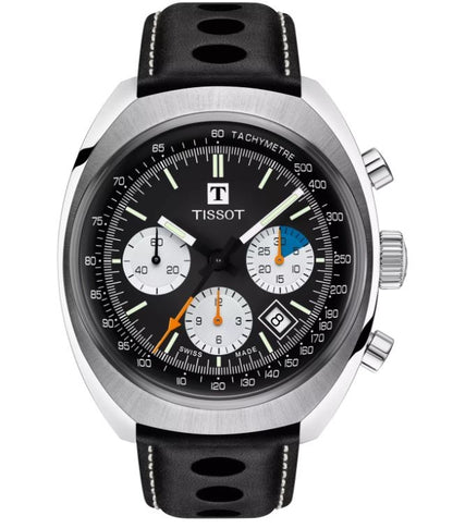 TISSOT HERITAGE 1973 T1244271605100 Chronograph Armbanduhr 43 mm