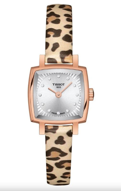 TISSOT LOVELY W-Diamonds T0581093703600 Only Time Armbanduhr 20 mm Gold ansicht-3