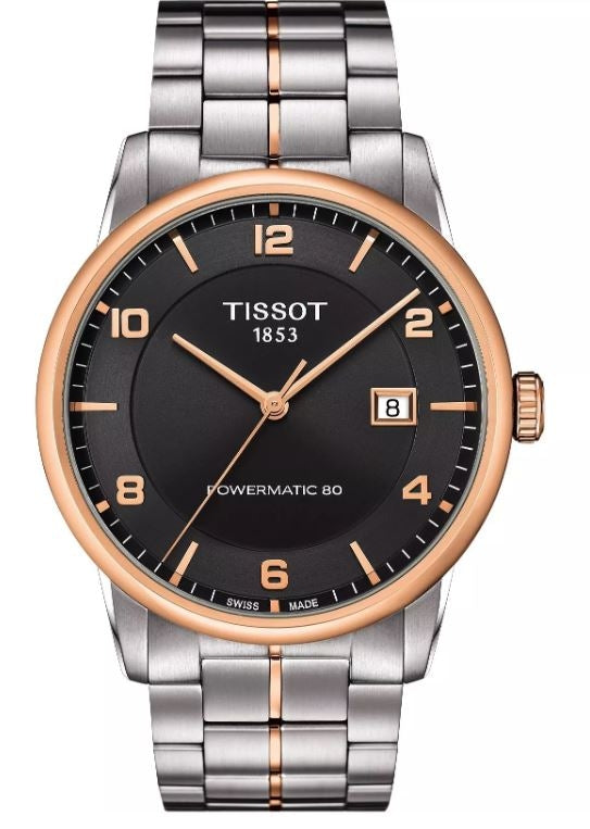 TISSOT LUXURY POWERMATIC 80 T0864072206700 Date - Armbanduhr 41 mm