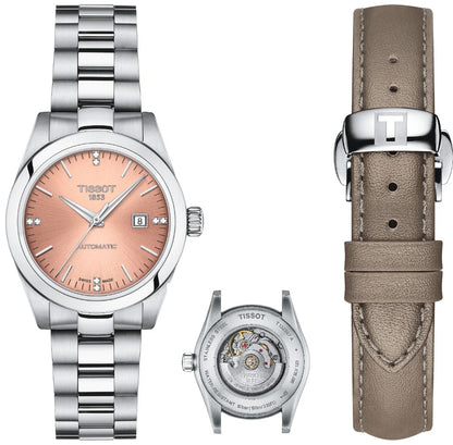 TISSOT Mod. T-MY LADY AUTO Special Pack + Extra Strap T1320071133600 Date Armbanduhr 29 mm