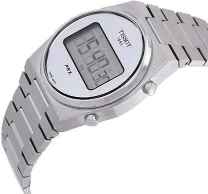 TISSOT PRX DIGITAL T1372631103000 Multifunction Armbanduhr 35 mm ansicht-3