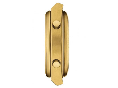 TISSOT PRX DIGITAL T1372633302000 Multifunction Armbanduhr 35 mm Gold ansicht-2