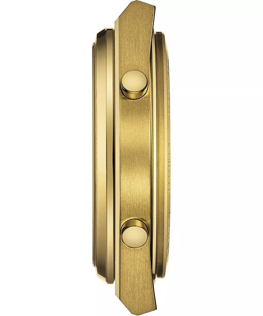 TISSOT PRX DIGITAL T1374633302000 Multifunction - Armbanduhr 40 mm Gold ansicht-2