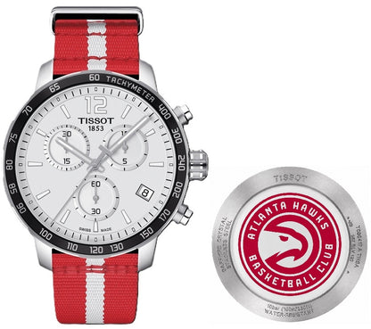 TISSOT QUICKSTER NBA ATLANTA HAWKS T0954171703729 Chronograph Armbanduhr 42 mm ansicht-2
