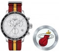 TISSOT QUICKSTER NBA MIAMI HEAT T0954171703708 Chronograph Armbanduhr 42 mm ansicht-3