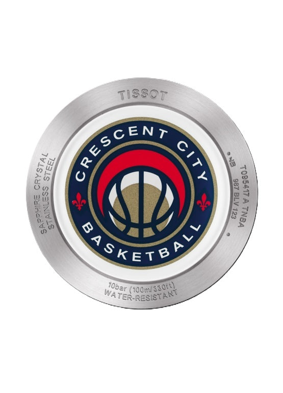 TISSOT QUICKSTER NBA NEW ORLEANS PELICANS T0954171703721 Chronograph Armbanduhr 42 mm ansicht-2