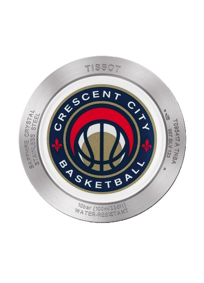 TISSOT QUICKSTER NBA NEW ORLEANS PELICANS T0954171703721 Chronograph Armbanduhr 42 mm ansicht-3