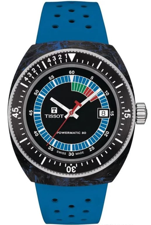 TISSOT SIDERAL S POWERMATIC 80 T1454079705701 Data - Divers Bezel - Armbanduhr 41 mm