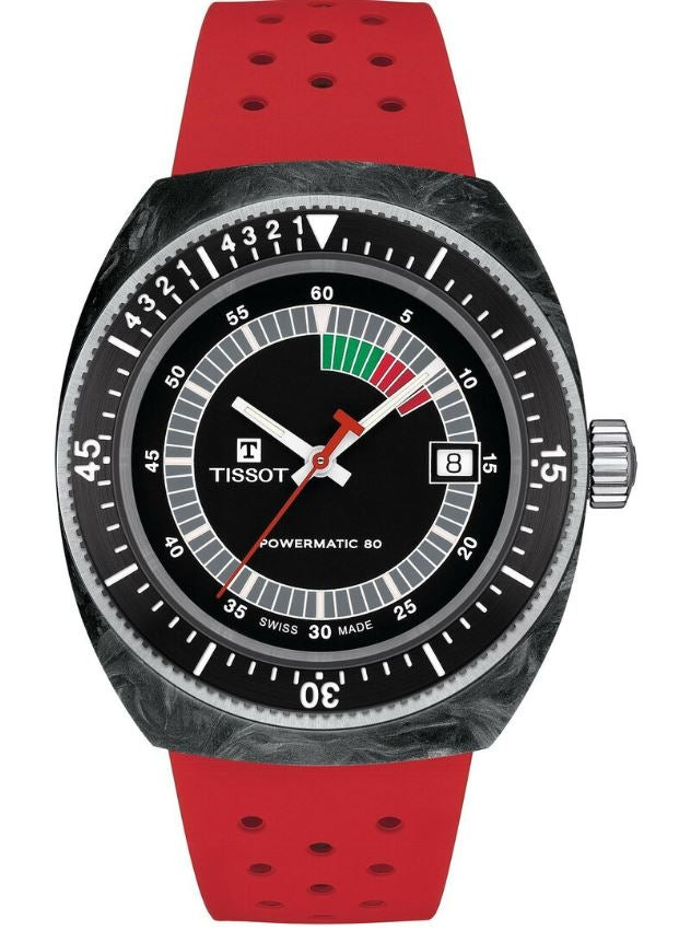 TISSOT SIDERAL S POWERMATIC 80 T1454079705702 Data - Divers Bezel - Armbanduhr 41 mm