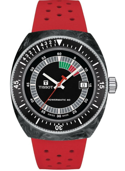 TISSOT SIDERAL S POWERMATIC 80 T1454079705702 Data - Divers Bezel - Armbanduhr 41 mm