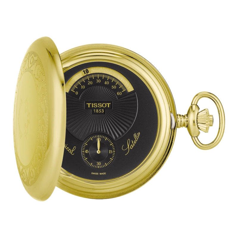 TISSOT T-POCKET SATELLITE MECHANICAL T8514059905001 Only Time - Armbanduhr 53 mm Gold