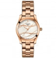 TISSOT T-WAVE W-Diamonds T1122103311100 Only Time Armbanduhr 30 mm Gold ansicht-3