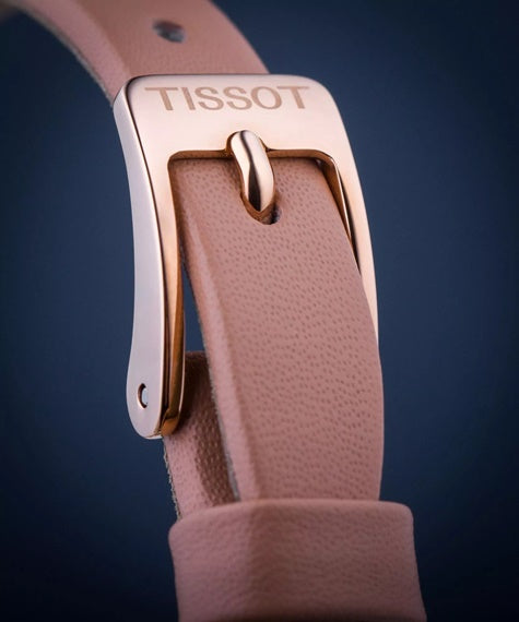 TISSOT T0581093603101 Only Time - Armbanduhr 20 mm Gold ansicht-3