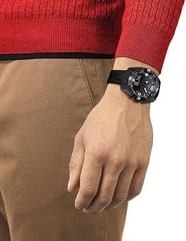 TISSOT T0914204705701 Multifunction Armbanduhr 45 mm Schwarz ansicht-2